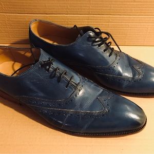 3dm lifestyle handcrafted leather wingtip Oxford shoes